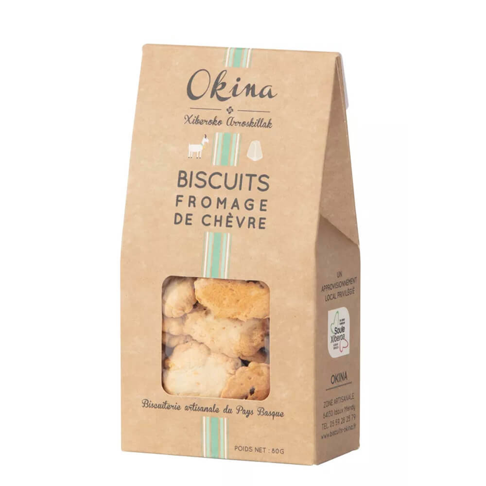 Okina Biscuits with Goats Cheese 80g